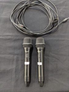 Ceremony Pack - microphones and cords