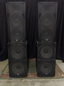 Large DJ Pack - four speakers